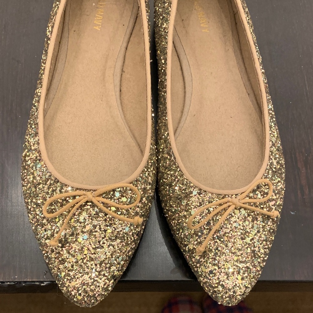Old Navy Sparkling Glitter Flats